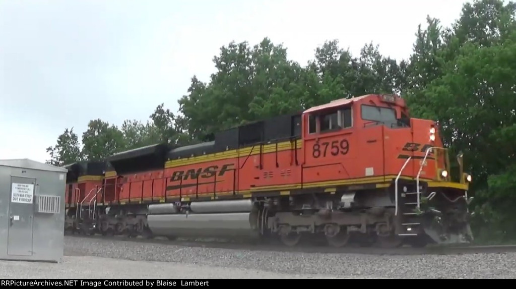 BNSF coal train